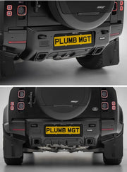 Buy Now PLUMB MGT REAR BUMPER for LAND ROVER DEFENDER 90 110 130 L663 2019+ and upgrade car parts from SIR Tuning at the Best Price. Headlights, Tail lights, Bodykits, Navigations, Carbon body kit and more - Fast & Free Shipping within Europe, US & Worldwide.