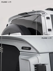 Buy Now PLUMB MGT REAR SPOILER for LAND ROVER DEFENDER 90 110 130 L663 2019+ and upgrade car parts from SIR Tuning at the Best Price. Headlights, Tail lights, Bodykits, Navigations, Carbon body kit and more - Fast & Free Shipping within Europe, US & Worldwide.