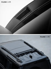 Buy Now PLUMB MGT REAR SPOILER for LAND ROVER DEFENDER 90 110 130 L663 2019+ and upgrade car parts from SIR Tuning at the Best Price. Headlights, Tail lights, Bodykits, Navigations, Carbon body kit and more - Fast & Free Shipping within Europe, US & Worldwide.