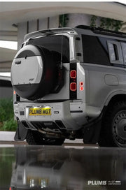 Buy Now PLUMB MGT REAR SPOILER for LAND ROVER DEFENDER 90 110 130 L663 2019+ and upgrade car parts from SIR Tuning at the Best Price. Headlights, Tail lights, Bodykits, Navigations, Carbon body kit and more - Fast & Free Shipping within Europe, US & Worldwide.