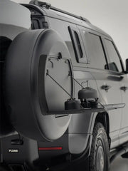 Buy Now PLUMB MGT SPARE TIRE STORAGE for LAND ROVER DEFENDER 90 110 130 L663 2019+ and upgrade car parts from SIR Tuning at the Best Price. Headlights, Tail lights, Bodykits, Navigations, Carbon body kit and more - Fast & Free Shipping within Europe, US & Worldwide.