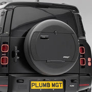 Buy Now PLUMB MGT SPARE TIRE STORAGE for LAND ROVER DEFENDER 90 110 130 L663 2019+ and upgrade car parts from SIR Tuning at the Best Price. Headlights, Tail lights, Bodykits, Navigations, Carbon body kit and more - Fast & Free Shipping within Europe, US & Worldwide.