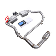 Buy Now VALVED EXHAUST CATBACK for Porsche 718 Boxster 982 2017+ 2.0 2.5T and upgrade car parts from SIR Tuning at the Best Price. Headlights, Tail lights, Bodykits, Navigations, Exhaust system and more - Fast & Free Shipping within Europe, US & Worldwide.