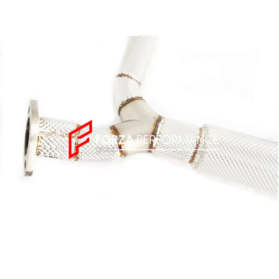 Buy Now Exhaust catless downpipe For Porsche 718 and upgrade car parts from SIR Tuning at the Best Price. Headlights, Tail lights, Bodykits, Navigations, Exhaust system and more - Fast & Free Shipping within Europe, US & Worldwide.