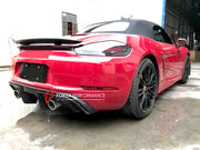 Buy Now CONVERSION UPGRADE CARBON BODY KIT for PORSCHE CAYMAN 718 982 2016+ upgrade to GT4 and upgrade car parts from SIR Tuning at the Best Price. Headlights, Tail lights, Bodykits, Navigations, body kit and more - Fast & Free Shipping within Europe, US & Worldwide.