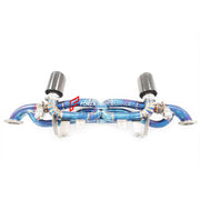 Buy Now VALVED EXHAUST CATBACK TITANIUM MUFFLER WITH MANIFOLD for Porsche 718 GT4 RS 2022+ and upgrade car parts from SIR Tuning at the Best Price. Headlights, Tail lights, Bodykits, Navigations, Exhaust system and more - Fast & Free Shipping within Europe, US & Worldwide.
