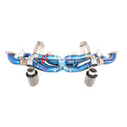 Buy Now VALVED EXHAUST CATBACK TITANIUM MUFFLER WITH MANIFOLD for Porsche 718 GT4 RS 2022+ and upgrade car parts from SIR Tuning at the Best Price. Headlights, Tail lights, Bodykits, Navigations, Exhaust system and more - Fast & Free Shipping within Europe, US & Worldwide.