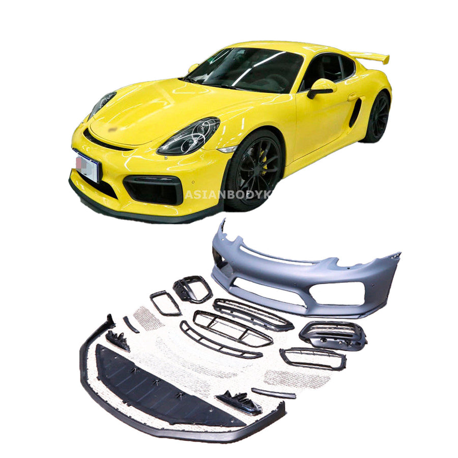 Buy Now CONVERSION UPGRADE BODY KIT for PORSCHE BOXSTER CAYMAN 981 2013 - 2016 UPGRADE to GT4 and upgrade car parts from SIR Tuning at the Best Price. Headlights, Tail lights, Bodykits, Navigations, Carbon body kit and more - Fast & Free Shipping within Europe, US & Worldwide.