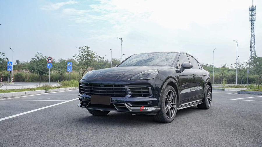 Buy Now DRY CARBON BODY KIT FOR PORSCHE CAYENNE 9Y 2018-2023 and upgrade car parts from SIR Tuning at the Best Price. Headlights, Tail lights, Bodykits, Navigations, Carbon body kit and more - Fast & Free Shipping within Europe, US & Worldwide.