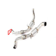 Buy Now Exhaust downpipe For Porsche Panamera 971 2.9T and upgrade car parts from SIR Tuning at the Best Price. Headlights, Tail lights, Bodykits, Navigations, Exhaust system and more - Fast & Free Shipping within Europe, US & Worldwide.