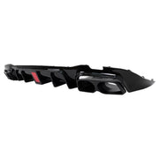 Rear Bumper Air Diffuser suitable for Mercedes E-Class W213 Sport Line (2016-2019) B Design – product image 3