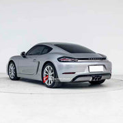 Buy Now CONVERSION UPGRADE REAR BUMPER AND DIFFUSER for PORSHCE 718 982 CAYMAN BOXSTER 2016+ upgrade to GTS and upgrade car parts from SIR Tuning at the Best Price. Headlights, Tail lights, Bodykits, Navigations, Carbon body kit and more - Fast & Free Shipping within Europe, US & Worldwide.