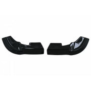 Rear Bumper Side Splitters Fins suitable for Mercedes A-Class W176 Sport Line A45 Hatchback (2012-2018) Piano Black – product