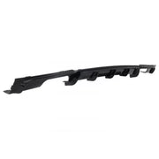 Rear Bumper Spoiler Valance Diffuser Double Outlet suitable for BMW 3 Series F30 F31 (2011-2019) Limo Touring M Design Brilli