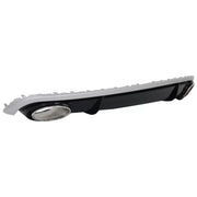 Rear Bumper Valance Air Diffuser suitable for Audi A7 4G (2010-2014) with Exhaust Tips RS7 Design – product image 3