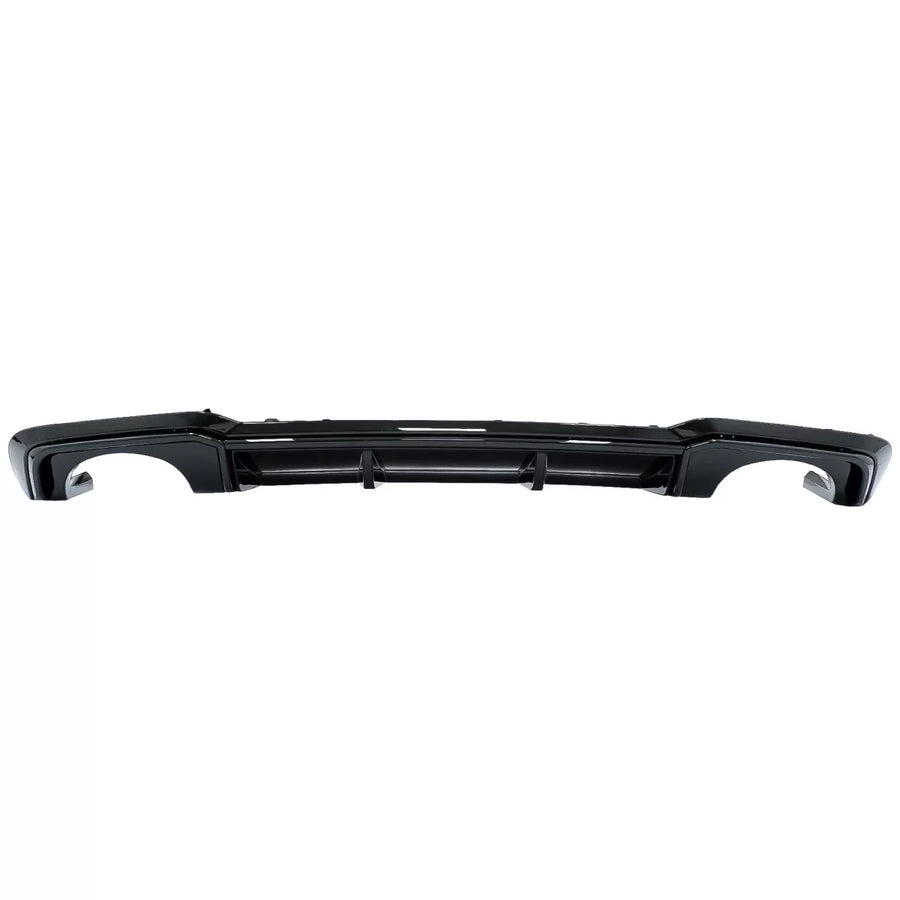 Rear Bumper Valance Diffuser suitable for Audi A3 8V Facelift (2016-2019) Sedan Cabrio RS3 Design only S-line Bumper Piano Bl