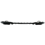 Rear Bumper Valance Diffuser With Exhaust Tips suitable for BMW 3 Series G20 G28 Sedan G21 Touring (2018-up) M340i M Look Bla