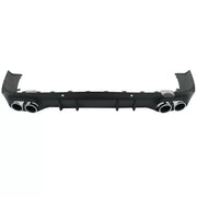 Rear Diffuser with Chrome Exhaust Tips suitable for Mercedes CLS-Class C257 (2018-up) CLS53 Design – product image 3