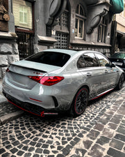 Buy Now REAR DIFFUSER COVER for MERCEDES BENZ C CLASS W206 2021+ and upgrade car parts from SIR Tuning at the Best Price. Headlights, Tail lights, Bodykits, Navigations, body kit and more - Fast & Free Shipping within Europe, US & Worldwide.