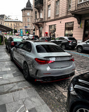 Buy Now REAR DIFFUSER COVER for MERCEDES BENZ C CLASS W206 2021+ and upgrade car parts from SIR Tuning at the Best Price. Headlights, Tail lights, Bodykits, Navigations, body kit and more - Fast & Free Shipping within Europe, US & Worldwide.