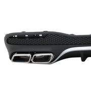 Rear Diffuser with Exhaust Muffler Tips suitable for Mercedes GLE W166 SUV Sport Line (2015-2018) – product image 2