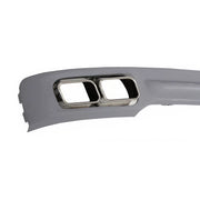 Rear Diffuser with Exhaust Muffler Tips Tailpipe suitable for BMW F01 (2008-up) 7 Series 760i Quad Design – product image 2