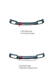 Buy Now REAR DIFFUSER for BMW 7 SERIES F01 F02 2008 - 2012 and upgrade car parts from SIR Tuning at the Best Price. Headlights, Tail lights, Bodykits, Navigations, body kit and more - Fast & Free Shipping within Europe, US & Worldwide.