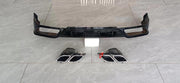 Buy Now Rear Diffuser with Exhaust tips for Land Rover Range Rover L460 2021+ and upgrade car parts from SIR Tuning at the Best Price. Headlights, Tail lights, Bodykits, Navigations, Carbon body kit and more - Fast & Free Shipping within Europe, US & Worldwide.