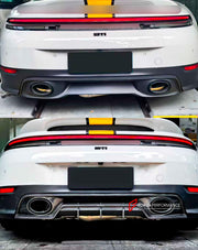 Buy Now DRY REAR DIFFUSER for PORSCHE 911 992.2 CARRERA 2025+ and upgrade car parts from SIR Tuning at the Best Price. Headlights, Tail lights, Bodykits, Navigations, body kit and more - Fast & Free Shipping within Europe, US & Worldwide.
