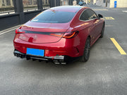 Buy Now REAR DIFFUSER with EXHAUST TIPS for MERCEDES BENZ BENZ CLE300 W236 INTO CLE53 CLE63 2023+ and upgrade car parts from SIR Tuning at the Best Price. Headlights, Tail lights, Bodykits, Navigations, body kit and more - Fast & Free Shipping within Europe, US & Worldwide.