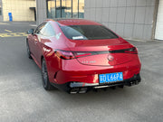 Buy Now REAR DIFFUSER with EXHAUST TIPS for MERCEDES BENZ BENZ CLE300 W236 INTO CLE53 CLE63 2023+ and upgrade car parts from SIR Tuning at the Best Price. Headlights, Tail lights, Bodykits, Navigations, body kit and more - Fast & Free Shipping within Europe, US & Worldwide.