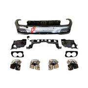 Buy Now REAR DIFFUSER with EXHAUST TIPS for MERCEDES BENZ GLE 53 COUPE C167 2019+ and upgrade car parts from SIR Tuning at the Best Price. Headlights, Tail lights, Bodykits, Navigations, body kit and more - Fast & Free Shipping within Europe, US & Worldwide.