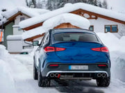 Buy Now REAR DIFFUSER with EXHAUST TIPS for MERCEDES BENZ GLE 53 COUPE C167 2019+ and upgrade car parts from SIR Tuning at the Best Price. Headlights, Tail lights, Bodykits, Navigations, body kit and more - Fast & Free Shipping within Europe, US & Worldwide.