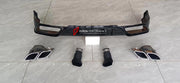 Buy Now Rear Diffuser with Exhaust tips for Land Rover Range Rover L460 2021+ and upgrade car parts from SIR Tuning at the Best Price. Headlights, Tail lights, Bodykits, Navigations, Carbon body kit and more - Fast & Free Shipping within Europe, US & Worldwide.