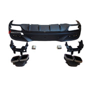 Buy Now REAR DIFFUSER WITH SILVER BLACK TIPS for MERCEDES BENZ GLE63 X292 AMG COUPE 2015 - 2018 and upgrade car parts from SIR Tuning at the Best Price. Headlights, Tail lights, Bodykits, Navigations, body kit and more - Fast & Free Shipping within Europe, US & Worldwide.