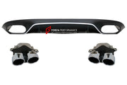 Buy Now REAR DIFFUSER with EXHAUST TIPS for MERCEDES BENZ BENZ E400 E300 E200 with AMG PACKAGE INTO E63 W214 2023 - 2024 and upgrade car parts from SIR Tuning at the Best Price. Headlights, Tail lights, Bodykits, Navigations, body kit and more - Fast & Free Shipping within Europe, US & Worldwide.
