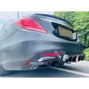 Buy Now REAR DIFFUSER WITH TIPS for MERCEDES BENZ BENZ S CLASS W222 AMG 2018 - 2022 and upgrade car parts from SIR Tuning at the Best Price. Headlights, Tail lights, Bodykits, Navigations, body kit and more - Fast & Free Shipping within Europe, US & Worldwide.