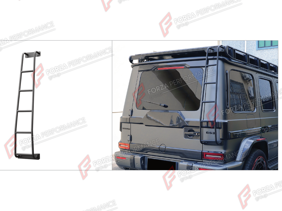 Buy Now REAR LADDER for MERCEDES-BENZ G-CLASS W465 G63 G450D G500 G550 2025+ and upgrade car parts from SIR Tuning at the Best Price. Headlights, Tail lights, Bodykits, Navigations, Body Kit and more - Fast & Free Shipping within Europe, US & Worldwide.