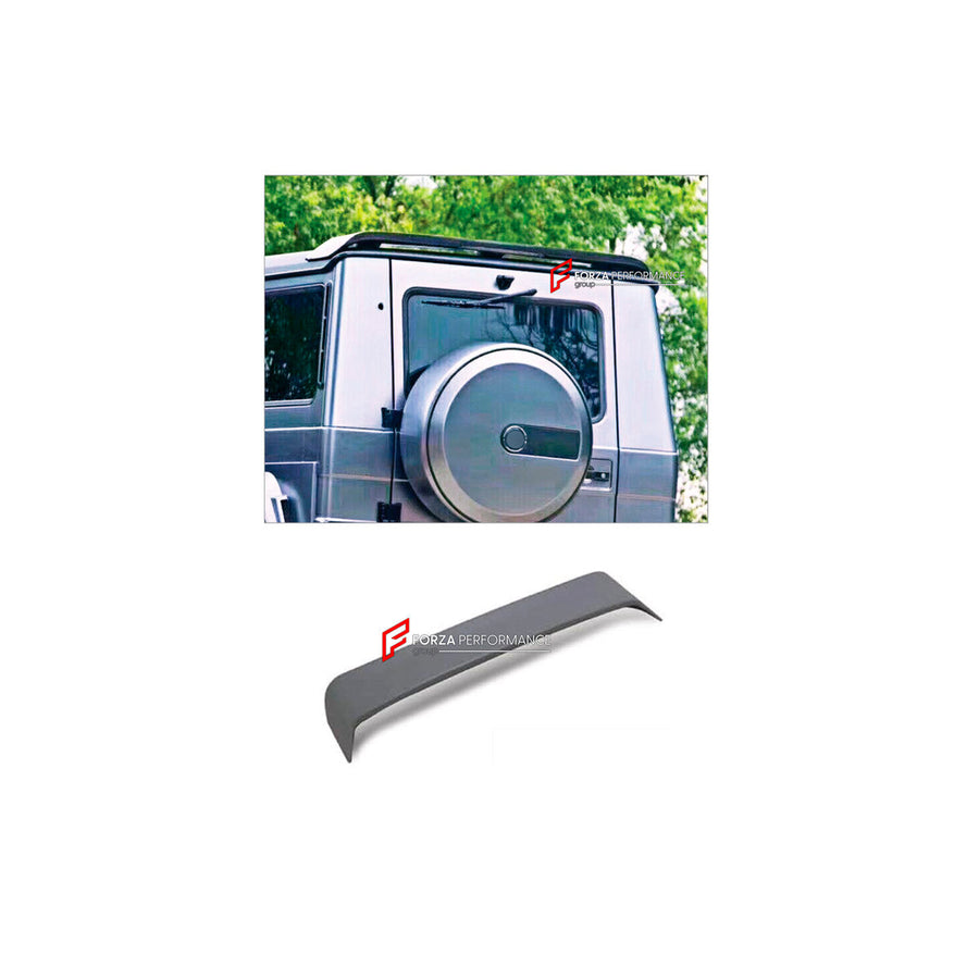 Buy Now REAR SPOILER WING for MERCEDES-BENZ G-CLASS W463 2008 - 2018 and upgrade car parts from SIR Tuning at the Best Price. Headlights, Tail lights, Bodykits, Navigations, Body Kit and more - Fast & Free Shipping within Europe, US & Worldwide.