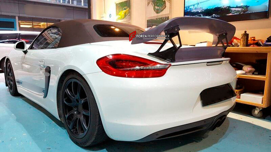 Buy Now REAR SPOILER WING for PORSCHE BOXSTER 981 BTS003 and upgrade car parts from SIR Tuning at the Best Price. Headlights, Tail lights, Bodykits, Navigations, Body Kit and more - Fast & Free Shipping within Europe, US & Worldwide.