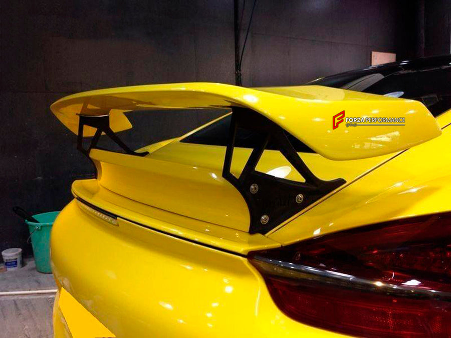 Buy Now REAR SPOILER WING for PORSCHE CAYMAN 981 TAR003 and upgrade car parts from SIR Tuning at the Best Price. Headlights, Tail lights, Bodykits, Navigations, Body Kit and more - Fast & Free Shipping within Europe, US & Worldwide.