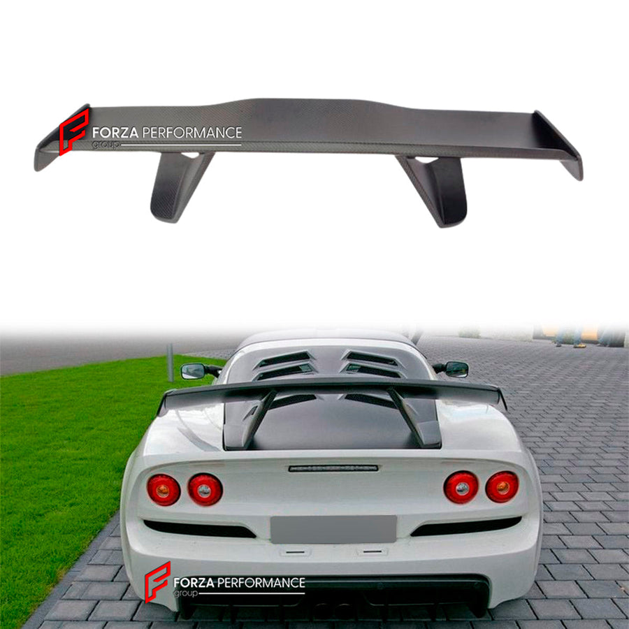 Buy Now REAR WING SPOILER for LOTUS EXIGE III S3 V6 2012 - 2021 and upgrade car parts from SIR Tuning at the Best Price. Headlights, Tail lights, Bodykits, Navigations, body kit and more - Fast & Free Shipping within Europe, US & Worldwide.