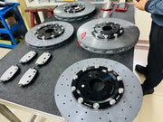 Buy Now REPLACEMENT CARBON CERAMIC BRAKE DISK ROTORS for AUDI RS6 C8 2019 - 2023 and upgrade car parts from SIR Tuning at the Best Price. Headlights, Tail lights, Bodykits, Navigations, BIG BRAKE KIT and more - Fast & Free Shipping within Europe, US & Worldwide.