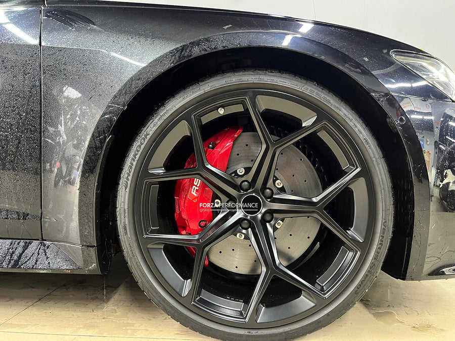 Buy Now REPLACEMENT CARBON CERAMIC BRAKE DISK ROTORS for AUDI RS6 C8 2019 - 2023 and upgrade car parts from SIR Tuning at the Best Price. Headlights, Tail lights, Bodykits, Navigations, BIG BRAKE KIT and more - Fast & Free Shipping within Europe, US & Worldwide.