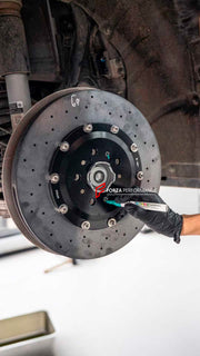 Buy Now REPLACEMENT CARBON CERAMIC BRAKE DISK ROTORS for BMW M3 G80 LCI 2024+ and upgrade car parts from SIR Tuning at the Best Price. Headlights, Tail lights, Bodykits, Navigations, BIG BRAKE KIT and more - Fast & Free Shipping within Europe, US & Worldwide.