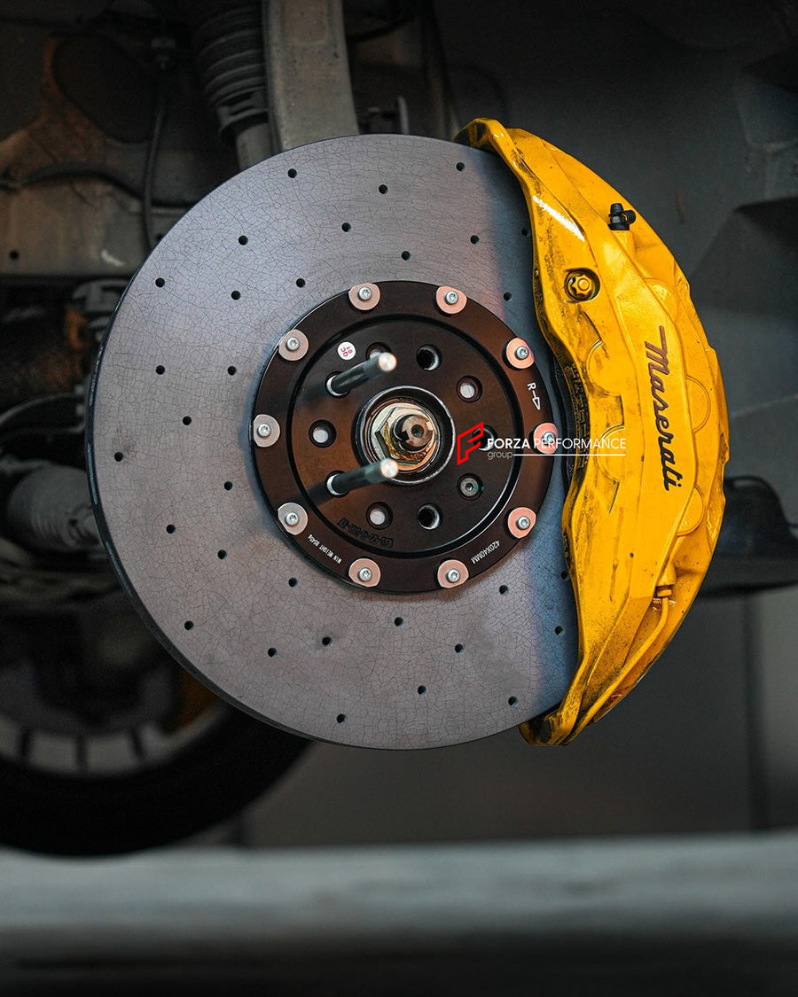 Buy Now REPLACEMENT CARBON CERAMIC BRAKE DISK ROTORS for MASERATI LEVANTE M161 FACELIFT 2021 - 2024 and upgrade car parts from SIR Tuning at the Best Price. Headlights, Tail lights, Bodykits, Navigations, BIG BRAKE KIT and more - Fast & Free Shipping within Europe, US & Worldwide.