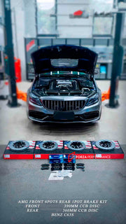 Buy Now REPLACEMENT CARBON CERAMIC BRAKE DISK ROTORS for MERCEDES-BENZ C63S AMG 2015 - 2021 and upgrade car parts from SIR Tuning at the Best Price. Headlights, Tail lights, Bodykits, Navigations, BIG BRAKE KIT and more - Fast & Free Shipping within Europe, US & Worldwide.