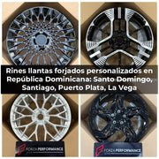 Buy Now RINES LLANTAS FORJADOS PERSONALIZADOS EN REPÚBLICA DOMINICANA: SANTO DOMINGO, SANTIAGO, PUERTO PLATA, LA VEGA and upgrade car parts from SIR Tuning at the Best Price. Headlights, Tail lights, Bodykits, Navigations, wheels and more - Fast & Free Shipping within Europe, US & Worldwide.