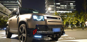 Buy Now FRONT LIP WITH LED BAR for LAND ROVER DEFENDER L663 2020+ and upgrade car parts from SIR Tuning at the Best Price. Headlights, Tail lights, Bodykits, Navigations, body kit and more - Fast & Free Shipping within Europe, US & Worldwide.