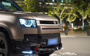 Buy Now FRONT LIP WITH LED BAR for LAND ROVER DEFENDER L663 2020+ and upgrade car parts from SIR Tuning at the Best Price. Headlights, Tail lights, Bodykits, Navigations, body kit and more - Fast & Free Shipping within Europe, US & Worldwide.